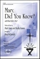 Mary, Did You Know? SATB choral sheet music cover